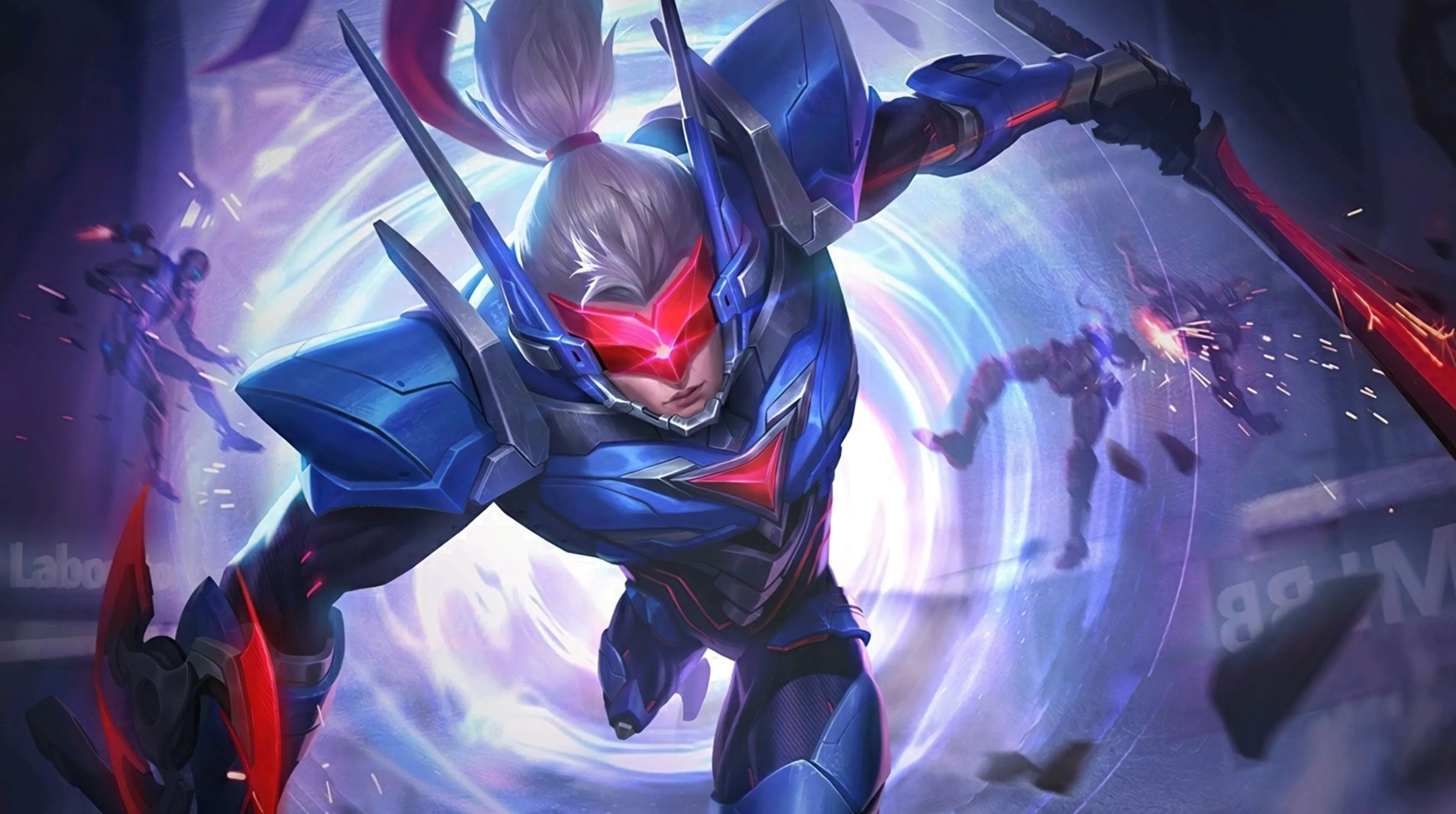 Saber and harley duo